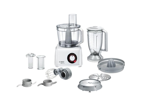 Robot de cocina Bosch Multitalent 8 1100 W 3,9 L Blanco translúcido Báscula integrada