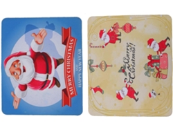 2 Piezas Alfombrillas Para Mouse Con Patrón Navideño Tapetes De Escritorio Antideslizantes Accesorios Festivos Para Oficina Y Hogar Reg
