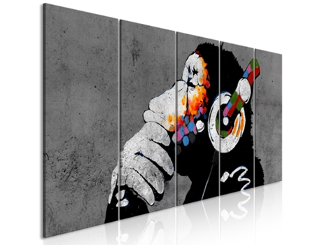 Cuadro ARTGEIST Hot Rhythms (5 Parts) Narrow (100x40)