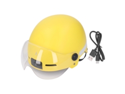 2026-casco Inteligente Para Bicicleta Con Cámara Hd 1080p Grabación De Video Y Luces De Advertencia Raw2 Amarillo