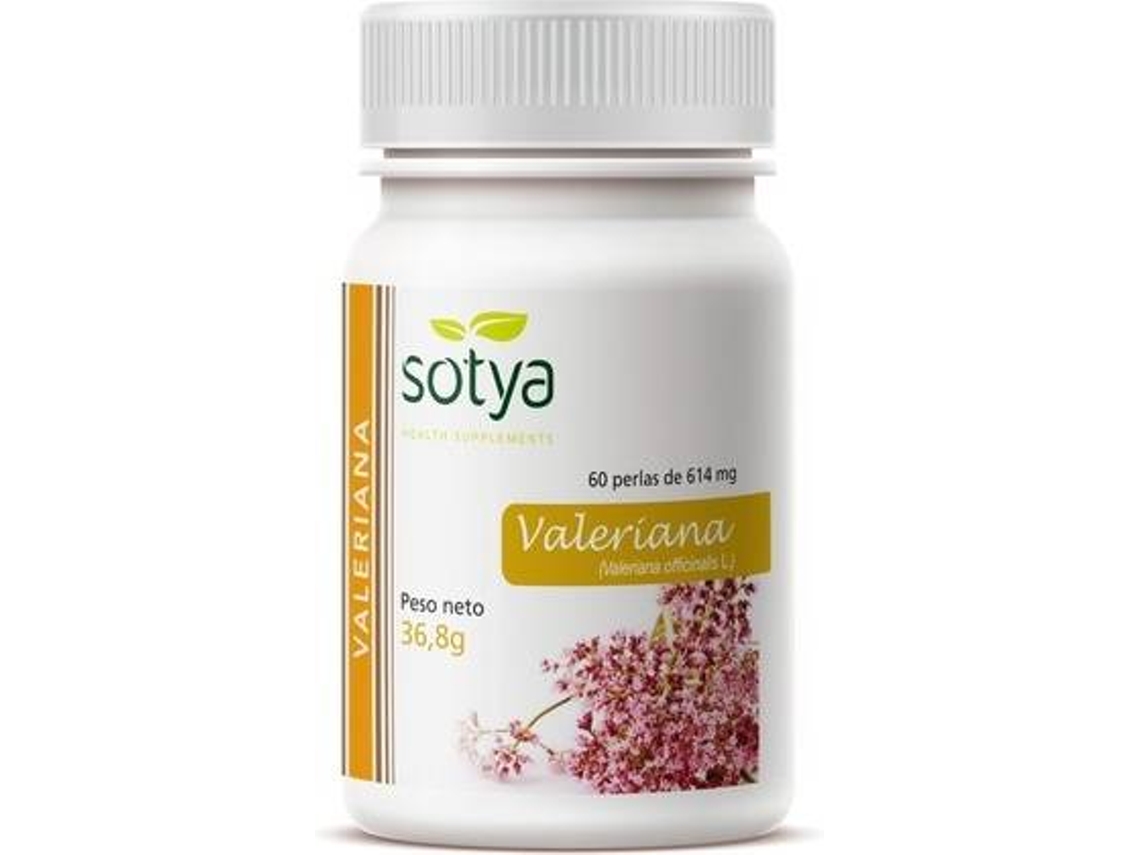 Complemento Alimentar SOTYA Valeriana (60 pérolas de 440mg)