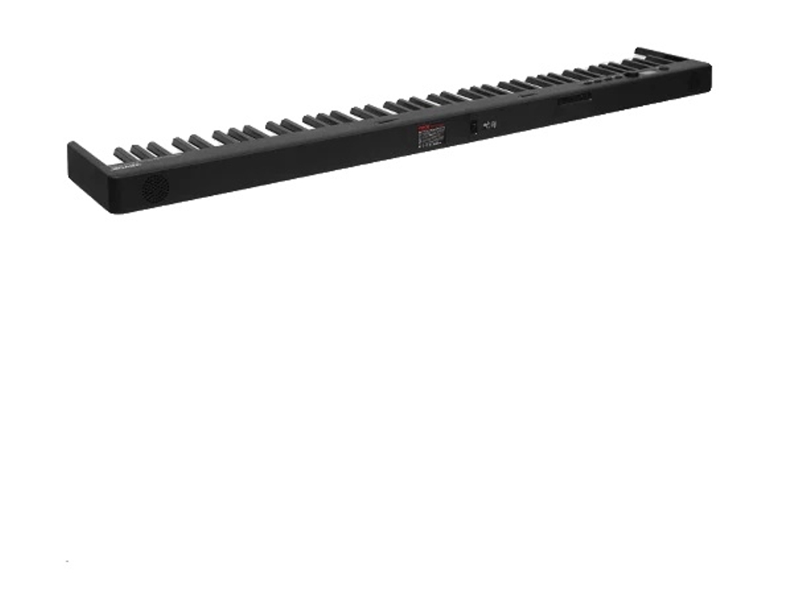Teclado electrónico portátil, conectividad Bluetooth, 61/88 teclas, salida dual, 88 teclas negras OEM