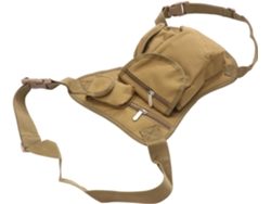 Riñonera Militar Ligera E Impermeable De Tela Para Muslo, Ajustable Y Multifuncional.
