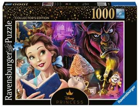 Puzzle RAVENSBURGER Disney Princess Heroines No.2 - Beauty & The Beast rompecabezas 1000 pieza(s) Dibujos
