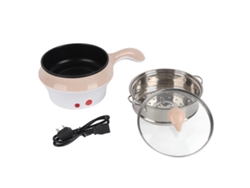 Mini Arrocera Eléctrica Multifuncional De 1,5 L, Olla Antiadherente De 450 W Para Dormitorios De Estudiantes.
