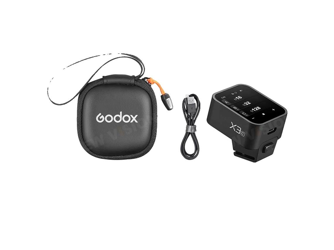 Disparador de flash Godox X3 TTL, carga rápida, interfaz intuitiva, x3 C Oem