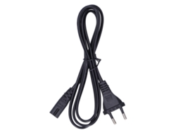 Cable De Alimentación De 1 M Y 2,5 A Para Lámparas, Cámaras Digitales Y Adaptadores Iec-320-c7.