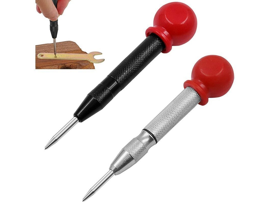 Herramienta de punzonado central ajustable de 2 piezas para marcado por impacto automático con punzón central