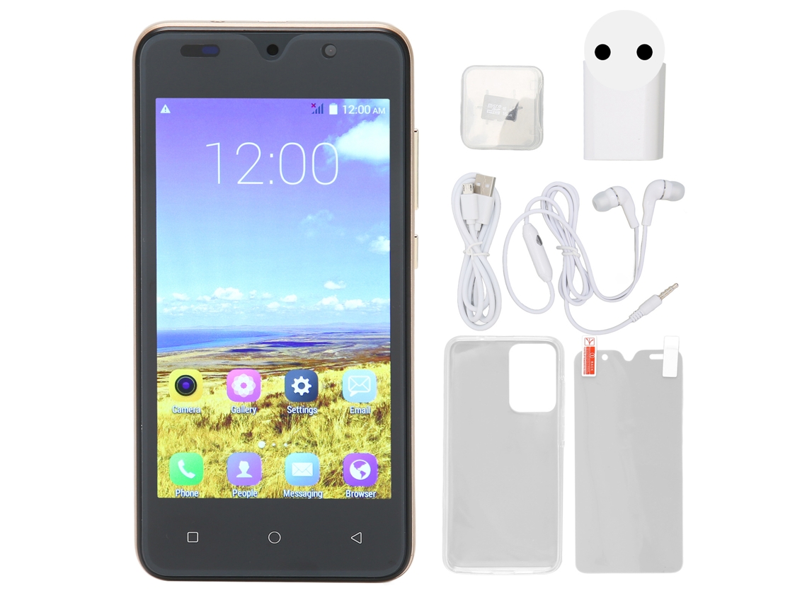 Smartphone Y35 De 5.0 Pulgadas, Desbloqueado Facial, Llamadas 3g, 2 Gb De Ram, 16 Gb De Rom, Cámara Dual De 2 Mp Y 5 Mp Para Sistema Android 8.0.