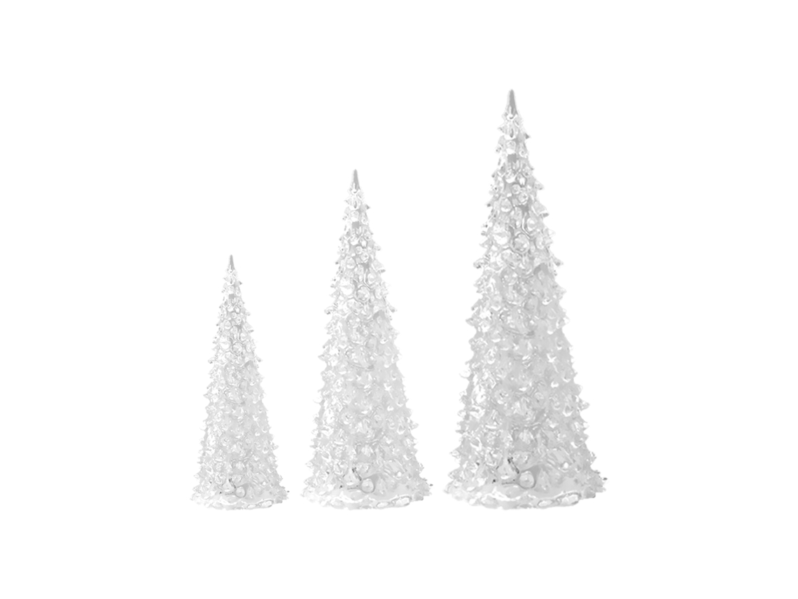 Árbol de Navidad de juguete con luces LED y luces de colores