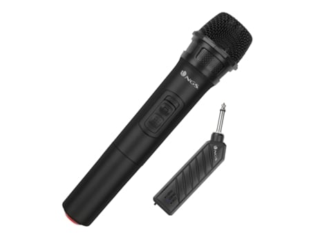 Micrófono Inalámbrico NGS Singer Air (Dinámico - 20-18.000 Hz - Pilas)