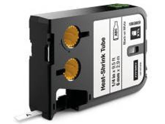 Cinta Laminada DYMO 1868809 Negro sobre Blanco