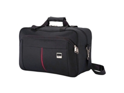 Bolsa de viaje Benzi Bz5207 de 50 cm, negra/roja