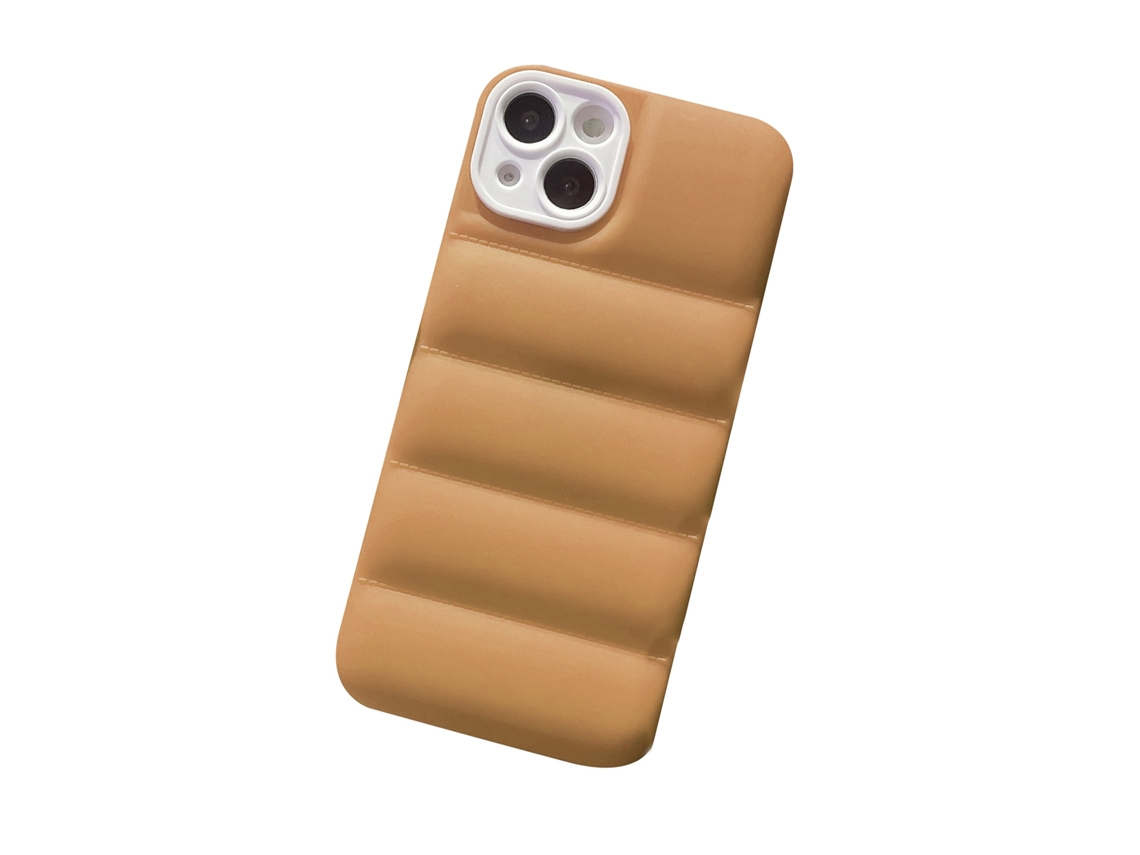 Capa Traseira Protetora Para Iphone 13 Pro Max Com Design 3d Inflado Antichoque Tpu