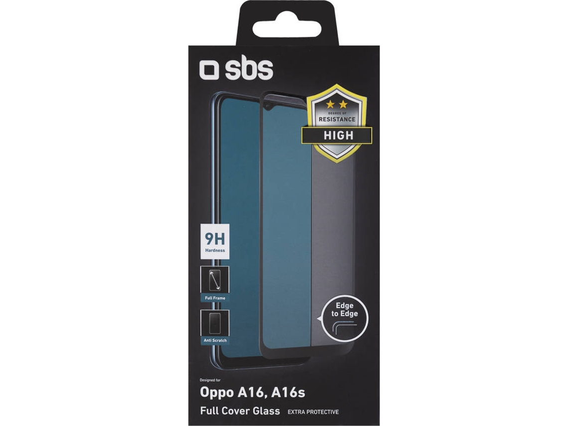 Protector de Pantalla Oppo A16/A16S/A57S/A54S 4G SBS Fullcover