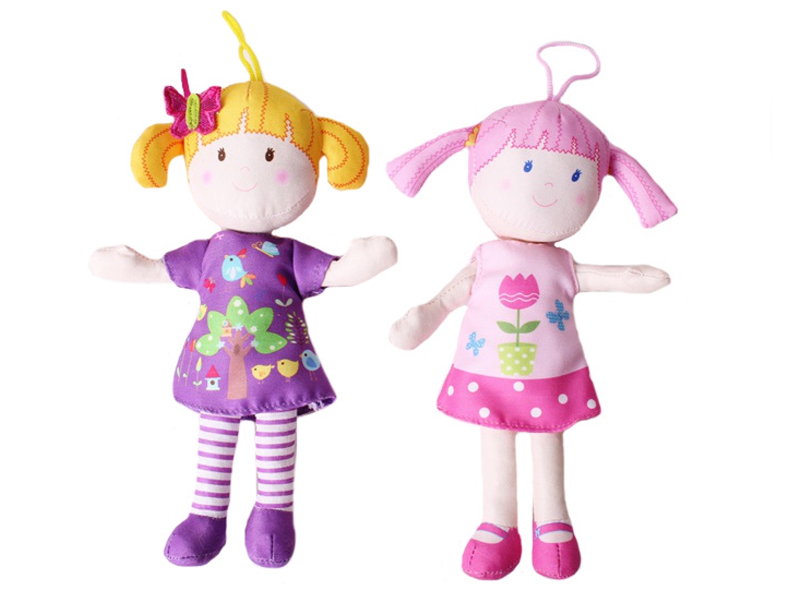 Peluches LPM Muñeca de Tela (Tam: 20 cm - 1 Unidad - Envío aleatorio)