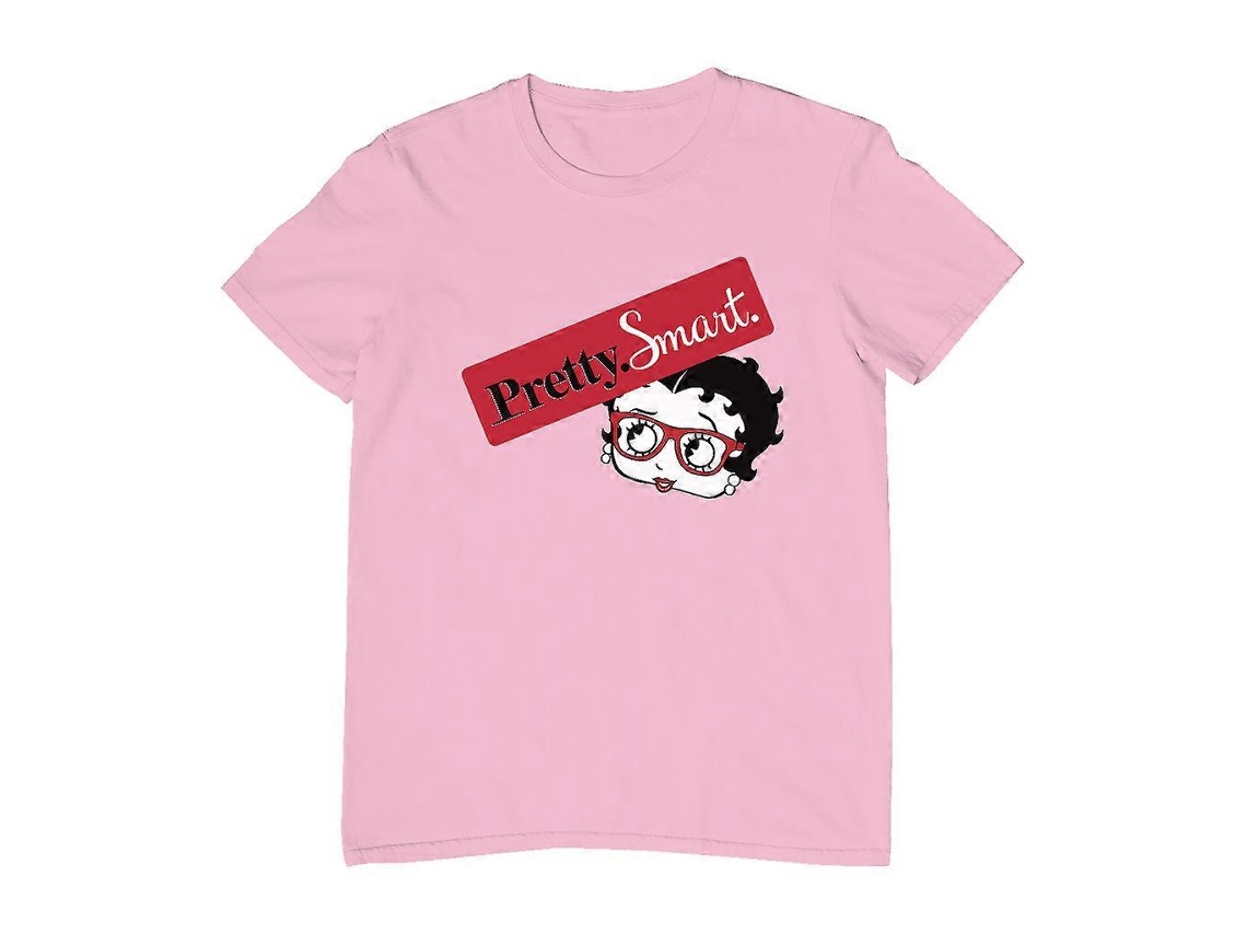 Gafas de Betty Boop. Guapa. Inteligente. Camiseta de hombre.