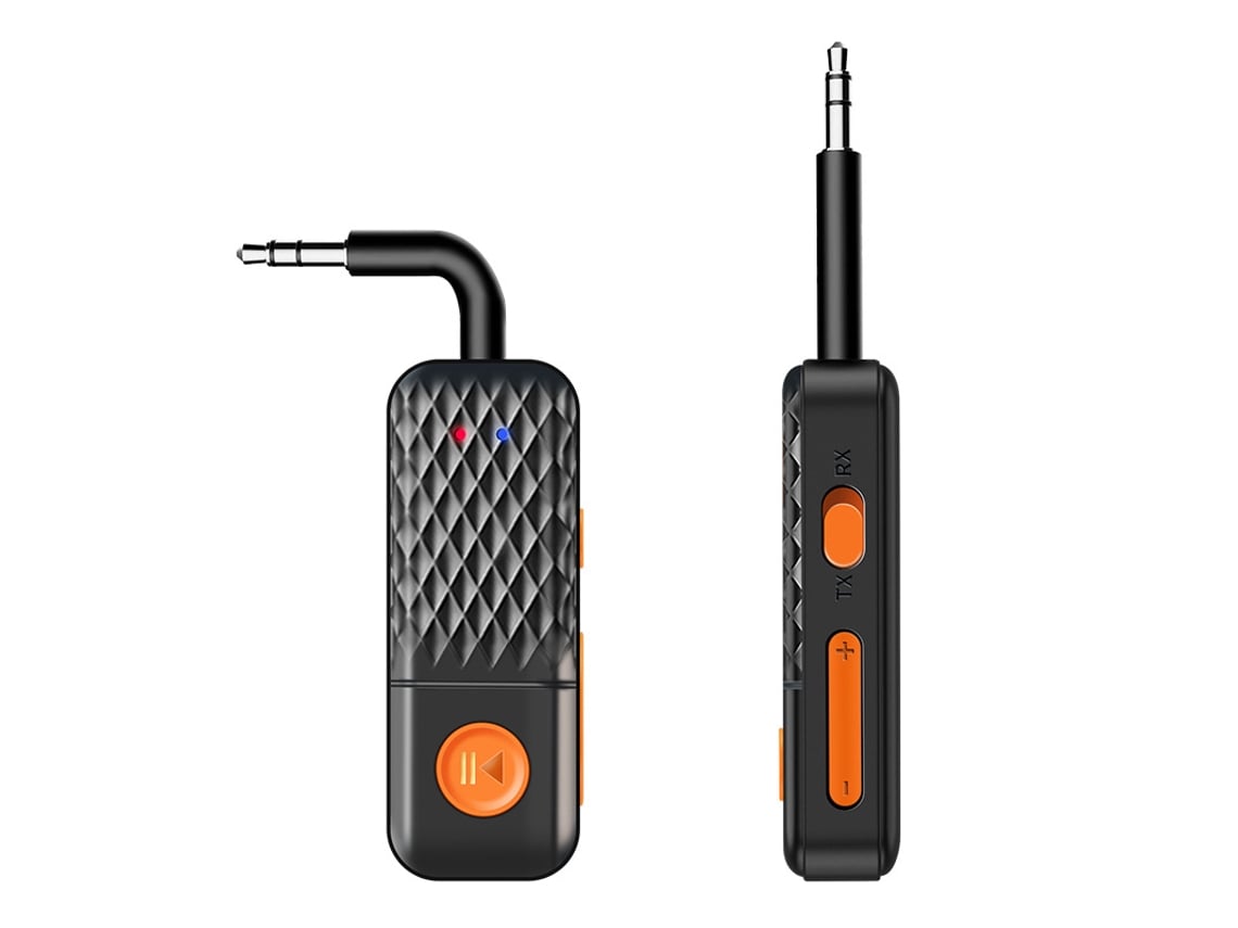 Receptor Bluetooth Chrui Transmisor Bluetooth 5.4 Conector auxiliar de 3,5 mm
