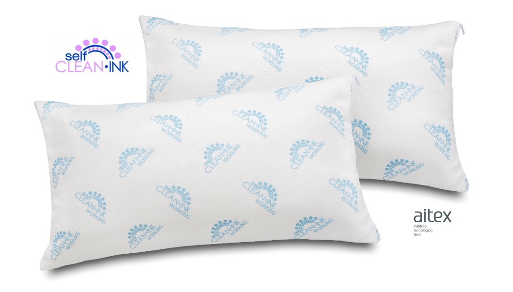 Conjunto de 2 Almohadas MESEFOR Visco SelfClean 70cm