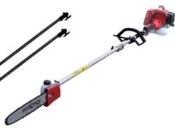 Synergy Podadora De Altura A Gasolina Blademaster 52cc 2cv – Espada 25cm (10") + 2 Alargos – Motosierra Telescópica