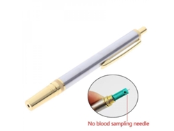 Pluma De Lanceta De Acero Inoxidable Para Sangrado, Profundidad Ajustable, Fácil De Usar.