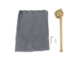 Soporte De Papel Higiénico De Cobre Para Montaje En Pared De 28,4 Cm (11,2 Pulgadas) Para Baño Y Cocina.