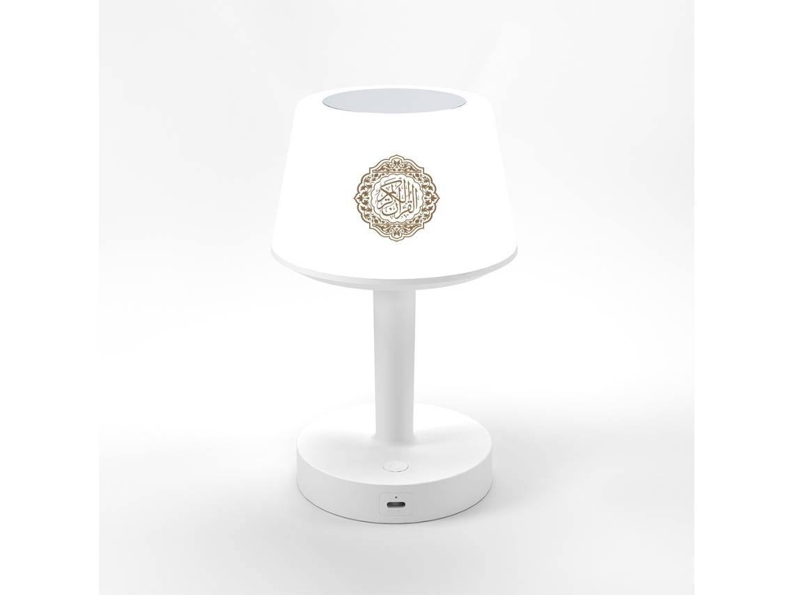 Altavoz Bluetooth Con Luz Nocturna Brillante, Himno Musulmán Del Corán Ajarn