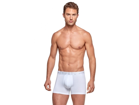 Boxer Impetus Cotton Stretch Blanco