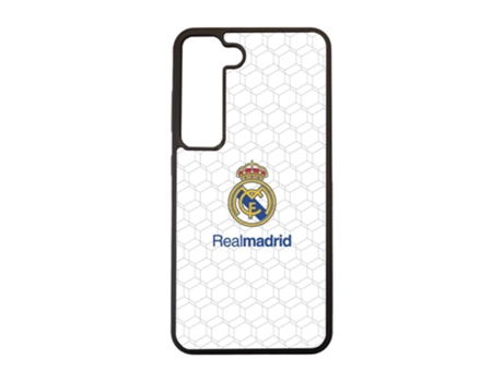 Funda Móvil Oficial Real Madrid para Samsung Galaxy S23 PHONECASES3D Piel Sintética Negro