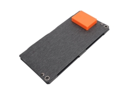 Panel solar plegable monocristalino portátil de 80 W, carga rápida de 12 V y 5 V, salida USB dual para camping, caravana y pesca.