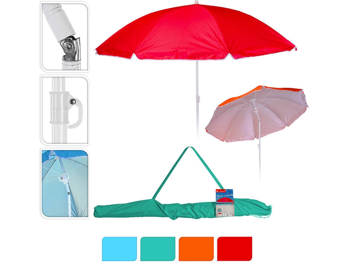 Sombrilla PRO BEACH Multicolor Surtido (160 cm)