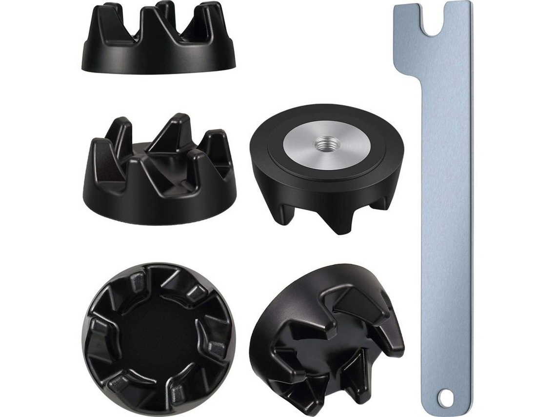 Paquete de 5 acoplamientos para licuadora 9704230, pieza compatible con KitchenAid KSB5 con llave.