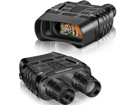 Prismáticos de visión nocturna, gafas, observación de aves, caza, vigilancia, observación de vida silvestre y camping, negro BISBISOUS