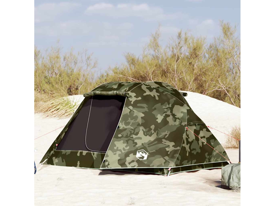 Tienda De Pesca Para 3 Personas Impermeable Camuflaje