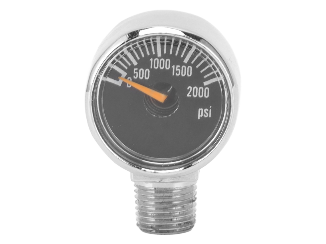 Manómetro de presión de 2000 psi para bomba de CO2 de 1/8 NPT