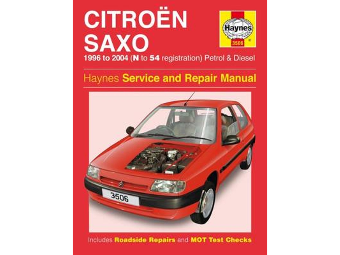 Libro Citroen Saxo Owners Workshop Manual de Haynes (Inglés)