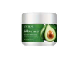Crema depilatoria de aguacate suave y eficaz para la piel.