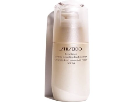 Crema Facial SHISEIDO Benefiance Wrinkle Smoothing Day Emulsion Spf20 (75 ml)