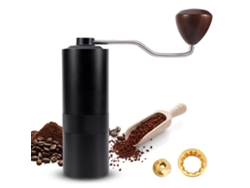 Molinillo De Café Manual Con Resorte Cónico De 6 Núcleos, Ajuste Digital, Portátil Para Café Espresso Y De Goteo.
