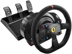 Volante + Pedales THRUSTMASTER T300 Ferrari Integral Alcantara (PS4 - Negro)