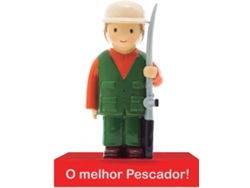 Figura Decorativa LITTLE DROPS OF WATER O Mejor Pescador (Rojo - Resina)