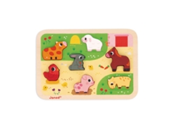 Puzzle de Madera JANOD 7 Piezas la Granja J07121