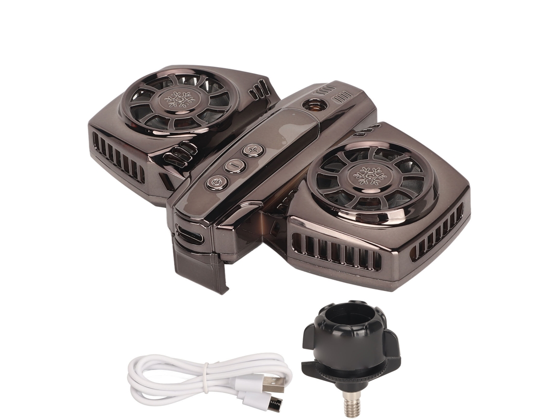 Enfriador De Teléfono Con Ventilador De Refrigeración De Semiconductor De Doble Núcleo Para Streaming En Vivo De Juegos