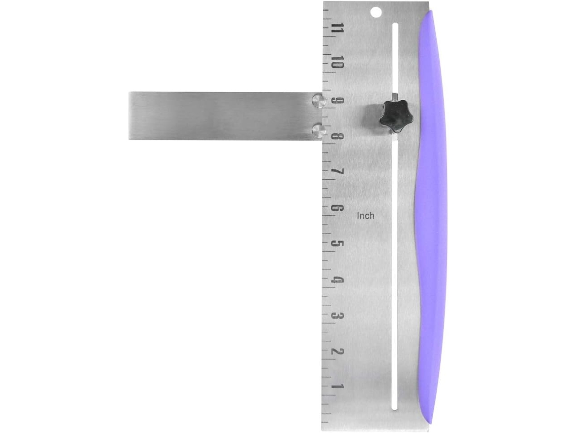 Espátula de acero inoxidable para pasteles - Espátula ajustable - Altura 28 cm - Para manualidades y fondant