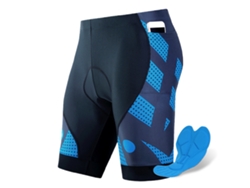 Culotte de ciclismo con acolchado 4D, antiimpacto, transpirable y de secado rápido.