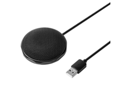 Microfone Condensador Usb Omnidirecional Anti-ruído Para Pc Laptop Reuniões Bate-papo Gravação Jogos