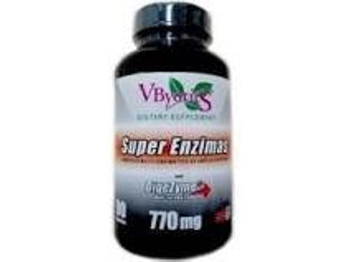 Suplemento Alimentar VBYOTIC Super Enzimas Vegetales (90 Capsulas)