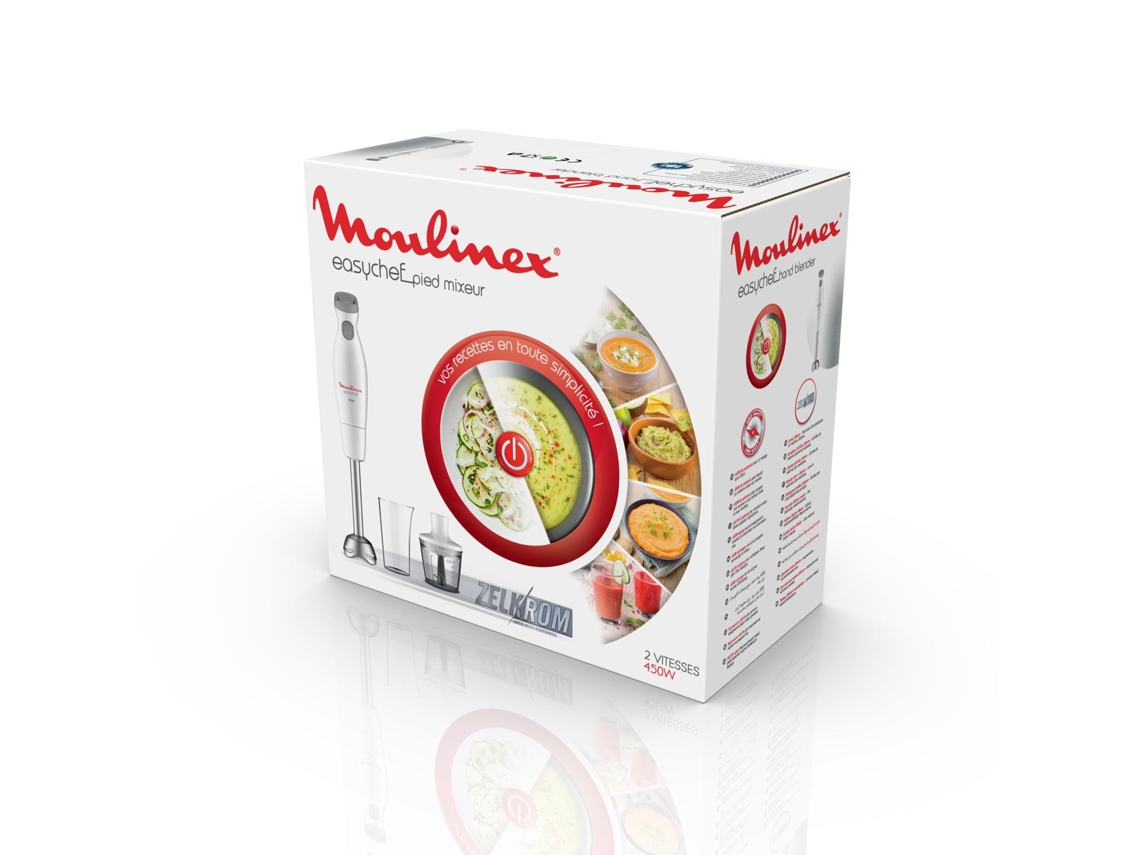 Moulinex Easychef 0,8 L Varita Mágica 450 W Blanco