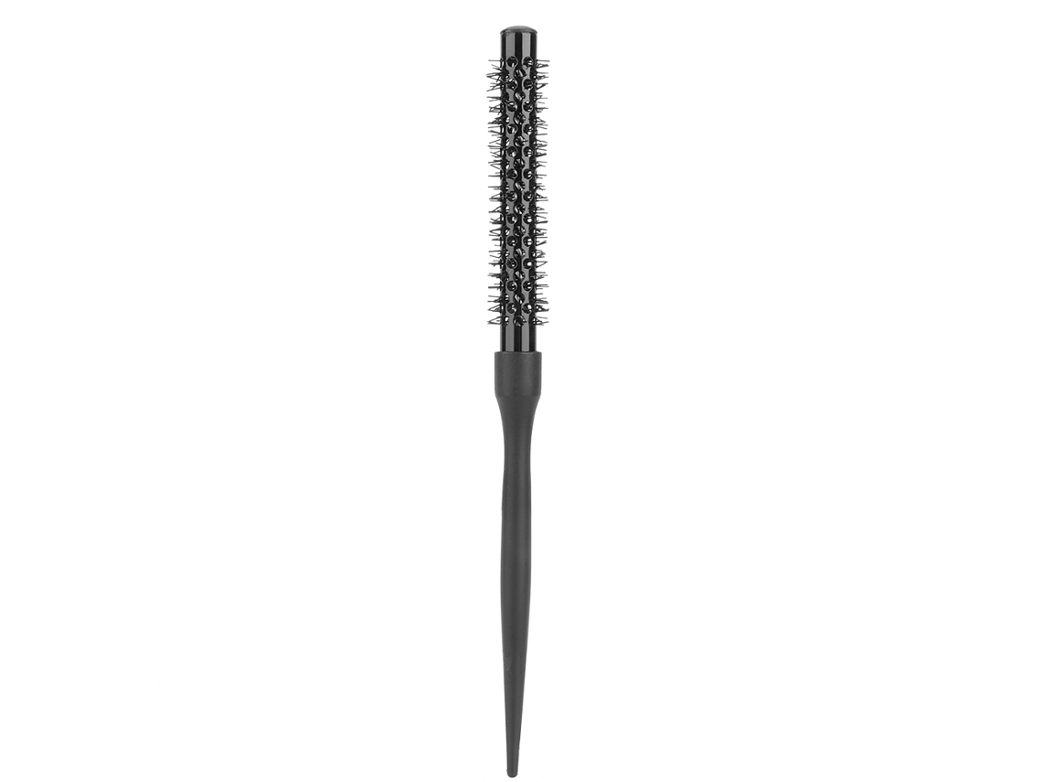 Vlrla-black Aluminum Tube Roller Comb Para Cabelo Styling