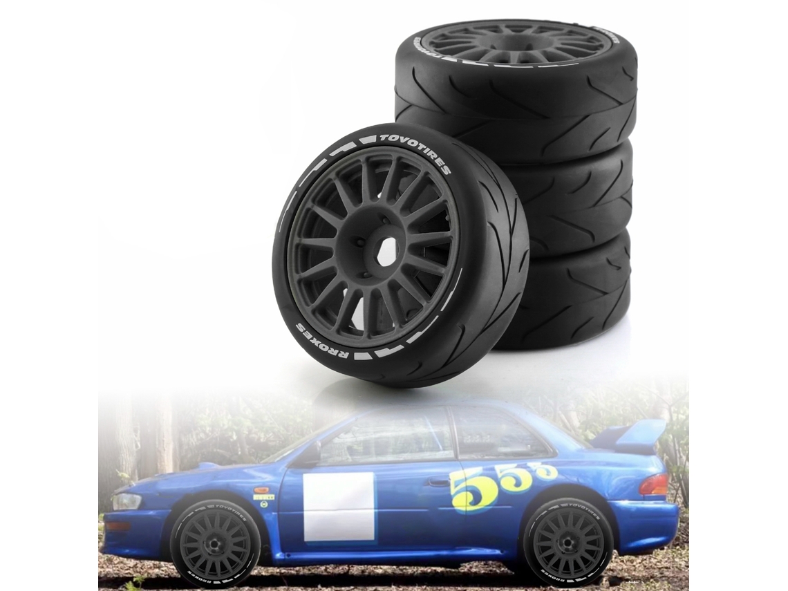 Neumáticos Para Coches Teledirigidos Todoterreno 103*40*80mm 4 Unidades Para Arrma Redcat Team Losi Kyosho Vrx Hpi Wr8 Hsp Hobao 1/8